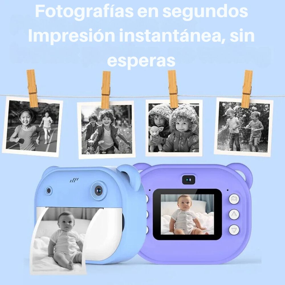 CAMARA INSTANTANEA PARA NIÑOS MOTIVOS